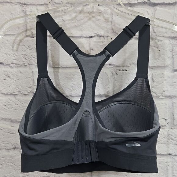 Brooks Dare Racerback Run Sports Bra 2.0 Women's 36DD High Impact Fitness Active - Picture 3 of 7